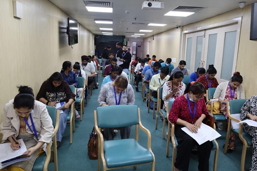 Basic Life Support (BLS-CPR) training session