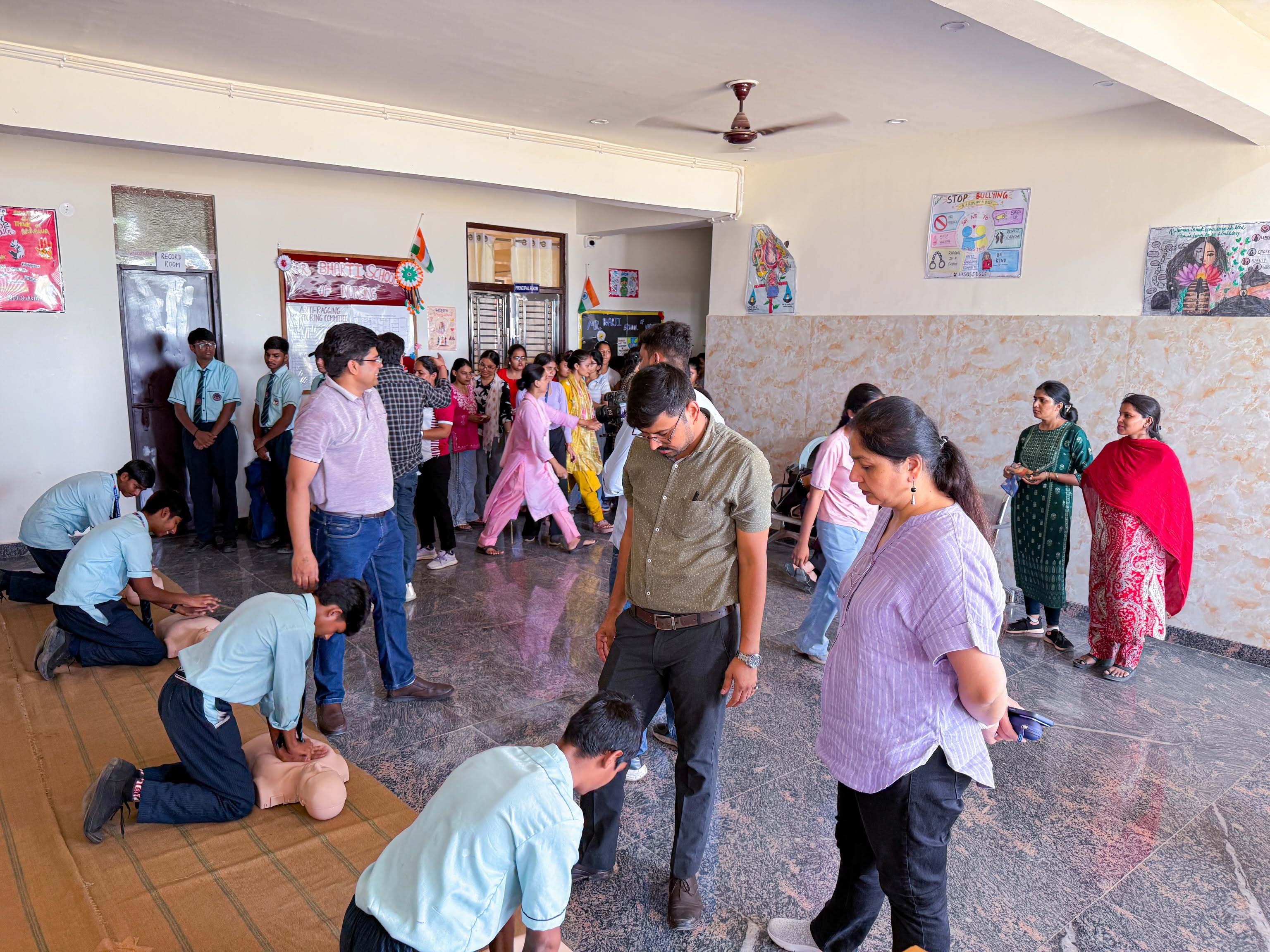IAP BLS CPR at MR Bharti School and Colleges on August 22, 2026