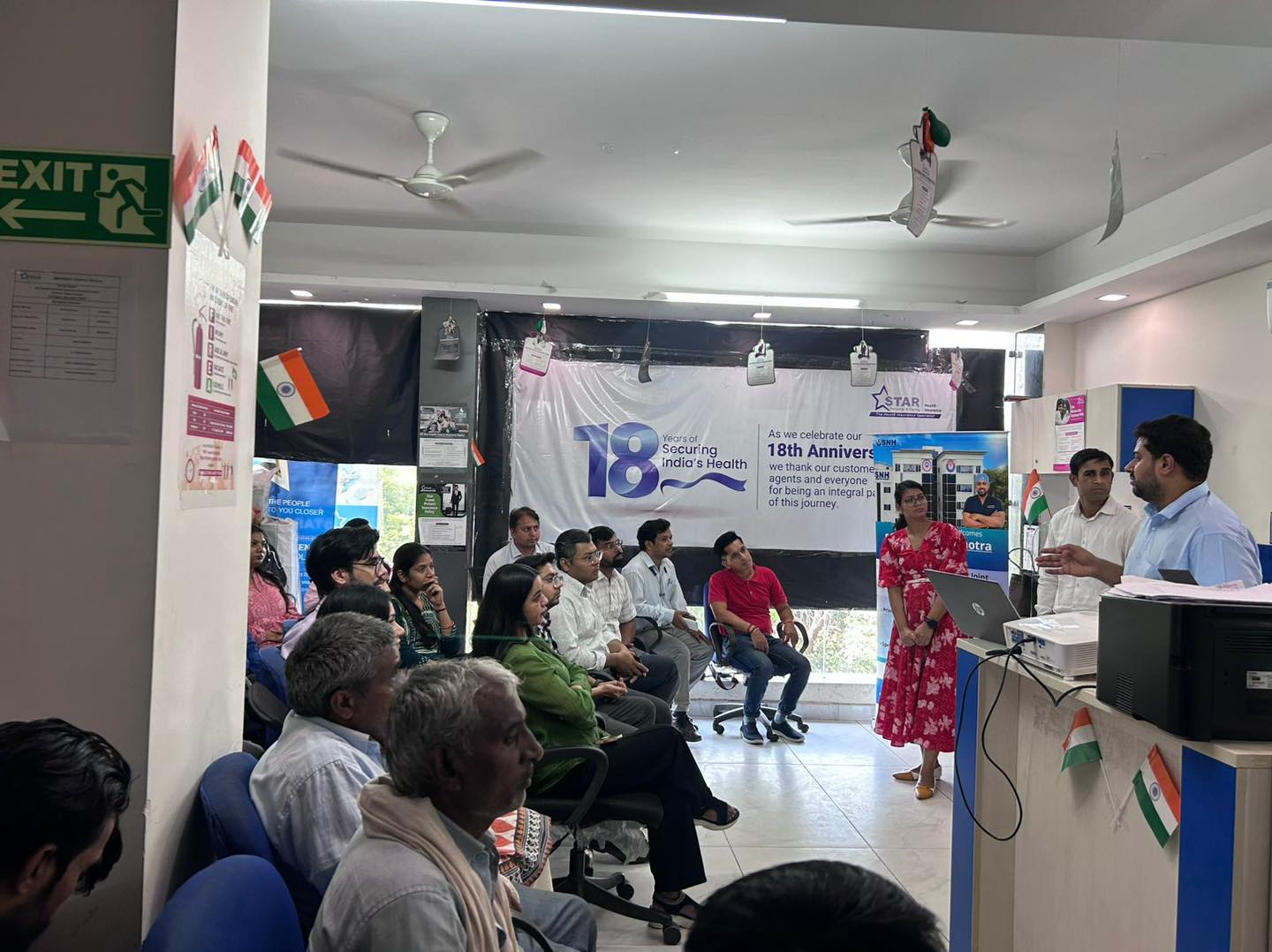 Health Check-up Camp and an informative Health Talk on "Myths and Facts about Knee Replacement"