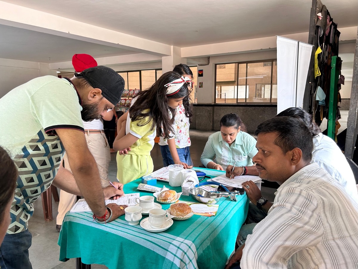 Blood Donation Camp at Maxfort School