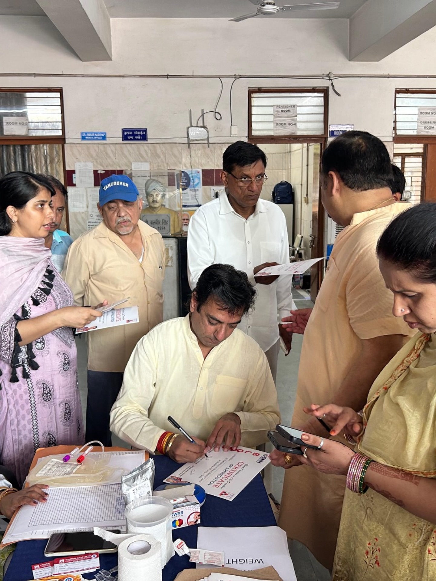 Blood Donation Camp at Paschim Vihar