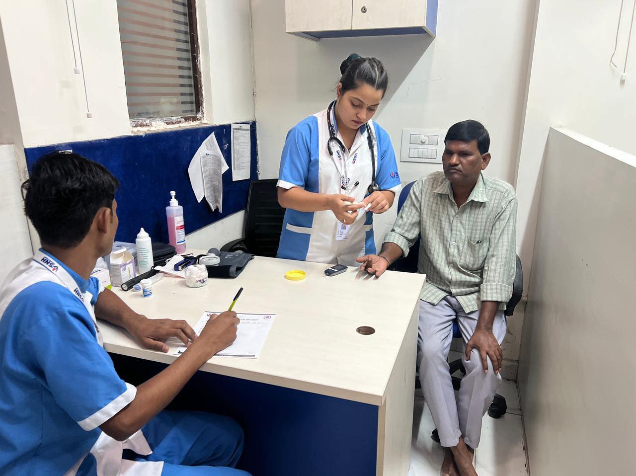 Health Check-up Camp and an informative Health Talk on "Myths and Facts about Knee Replacement"