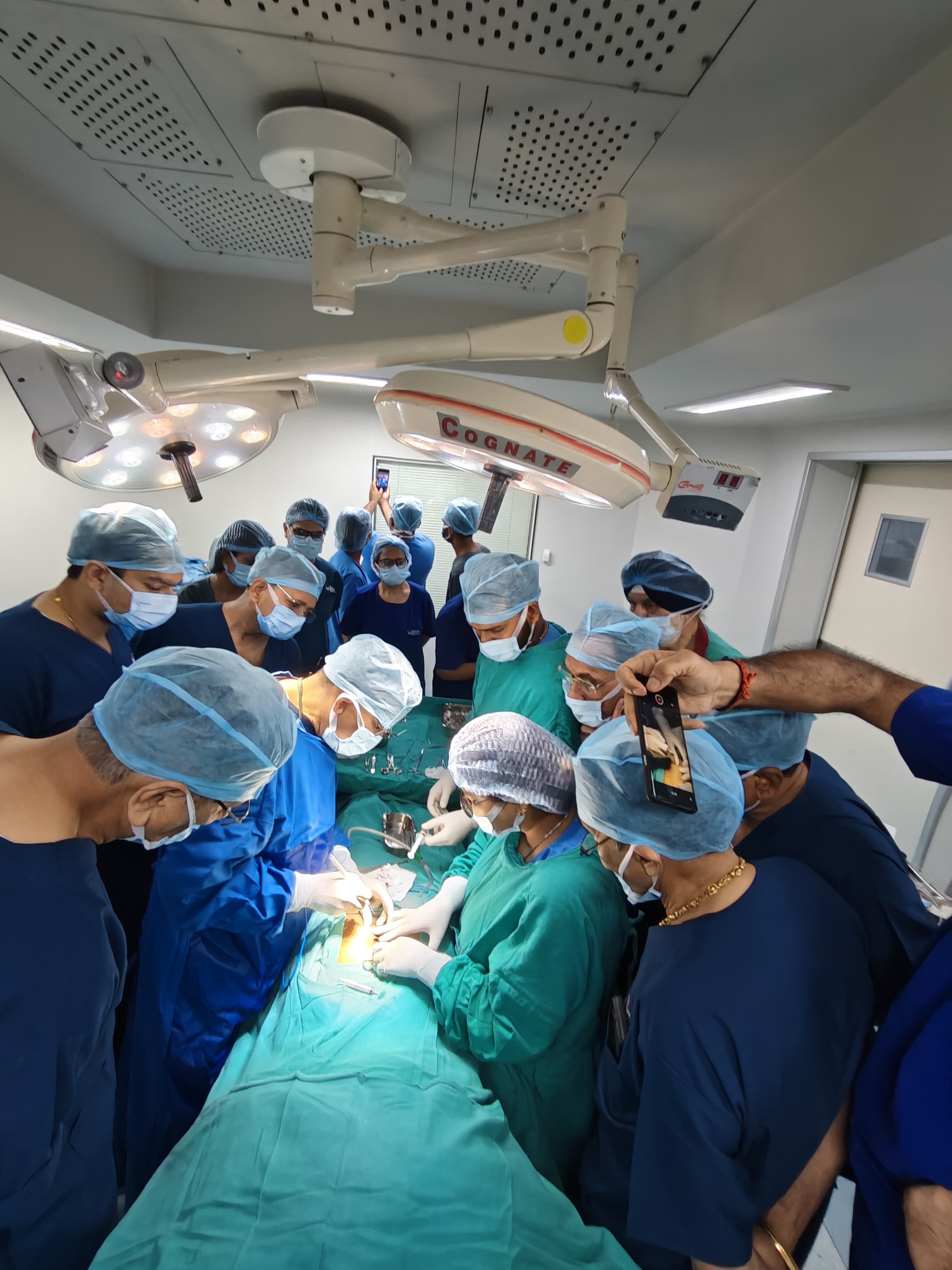 A focused hands-on workshop on Proctology, held today, May 18, 2025, at Sehgal Neo Hospital