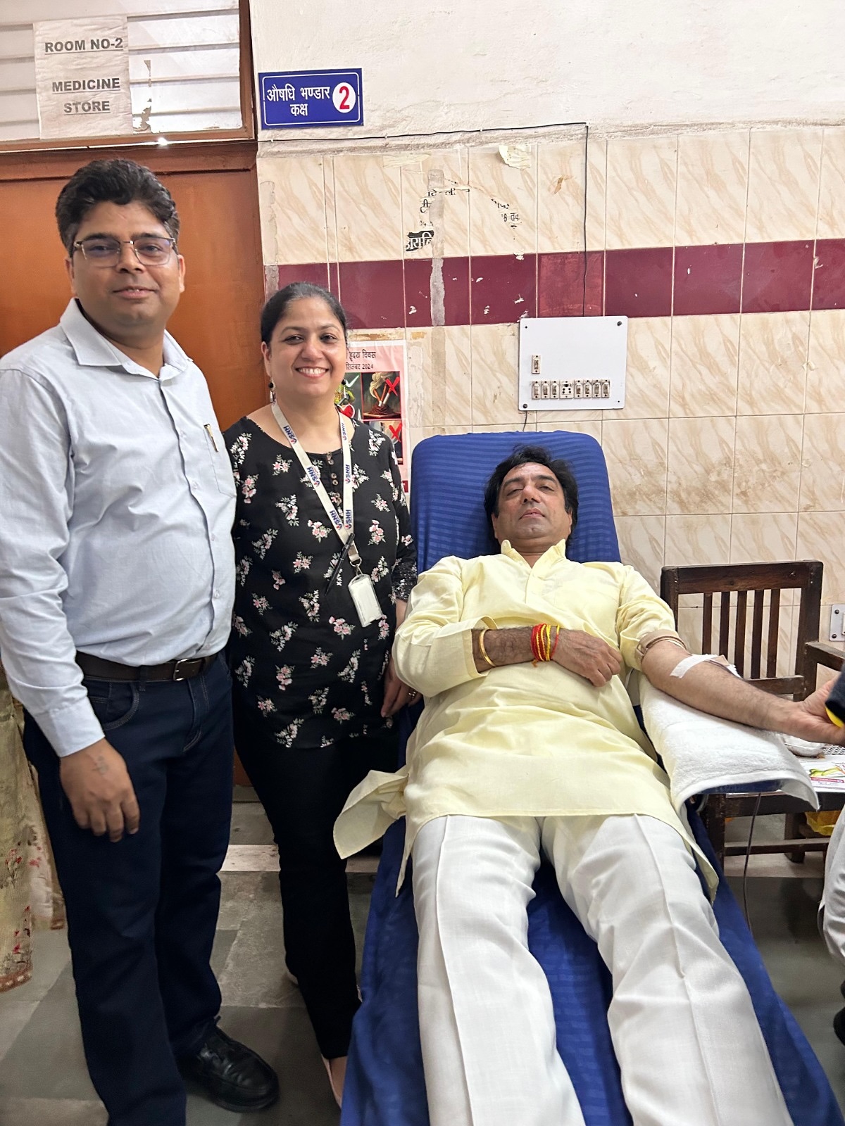 Blood Donation Camp at Paschim Vihar