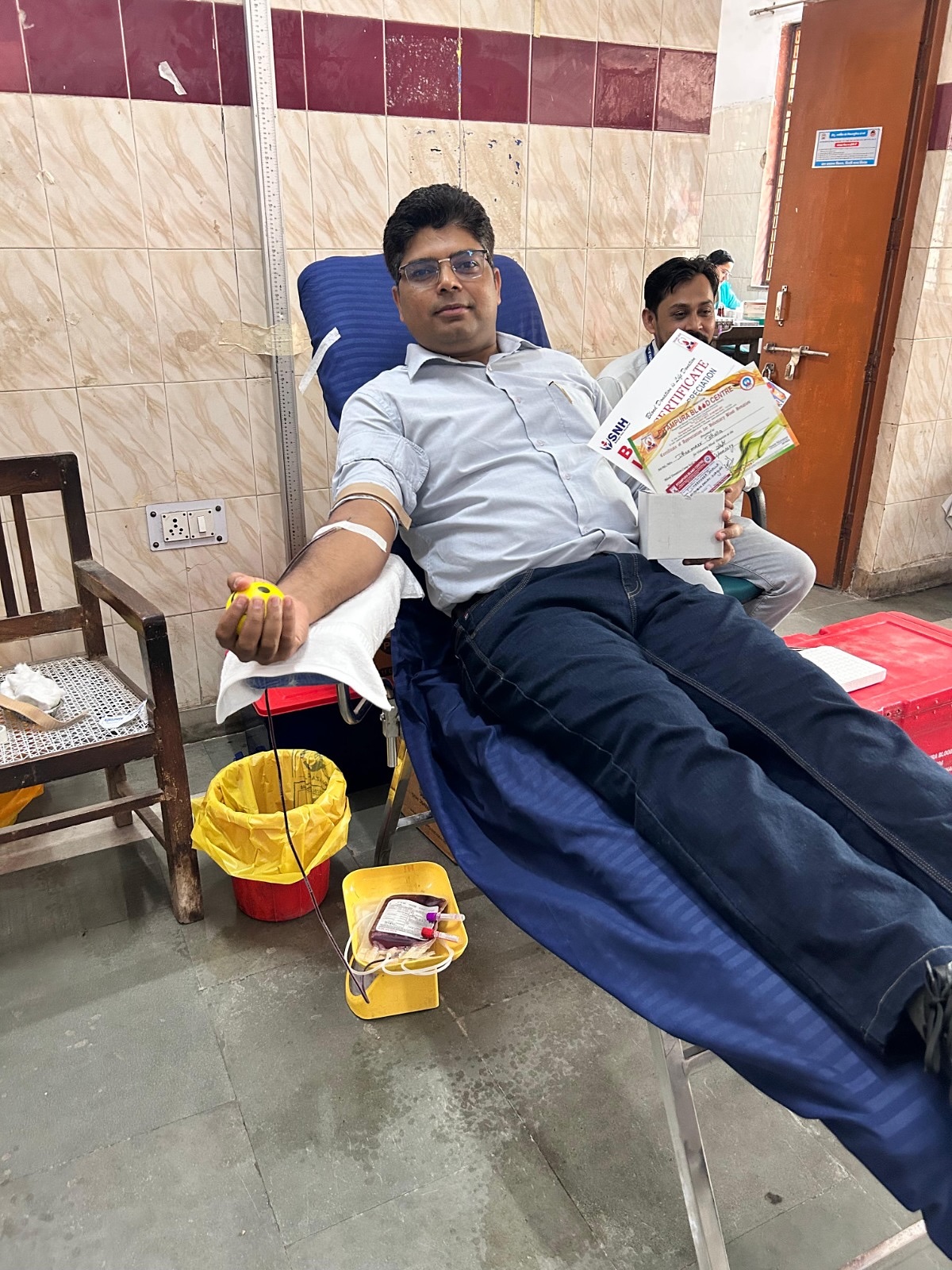 Blood Donation Camp at Paschim Vihar